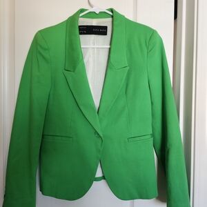 Zara Green Women's Blazer